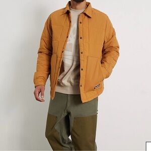 Timberland Men's Utility Quilted Jacket Grunge Hip Hop Streetwear Size S